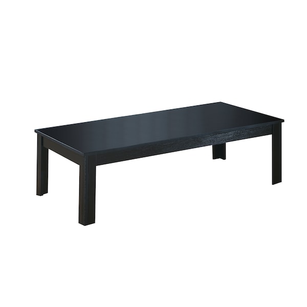 Monarch Specialties Dining Table - 36"X 60" / Espresso / Black Metal I 7840P - main